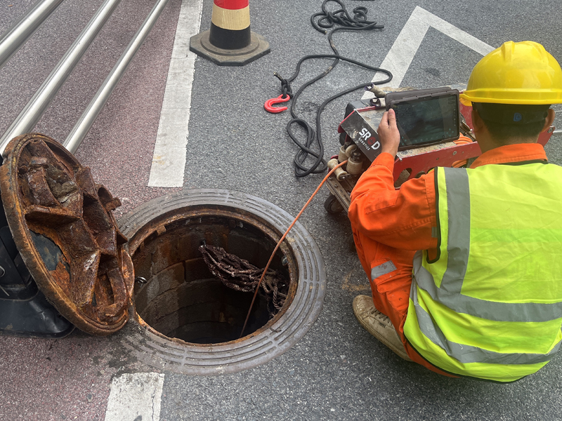 冶山市政管道内窥检测