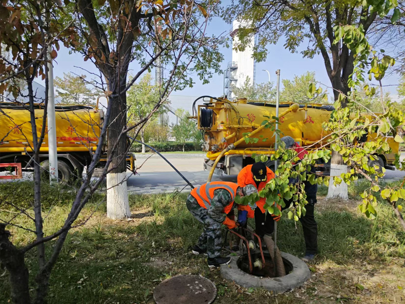 冶山厂区管道清洗