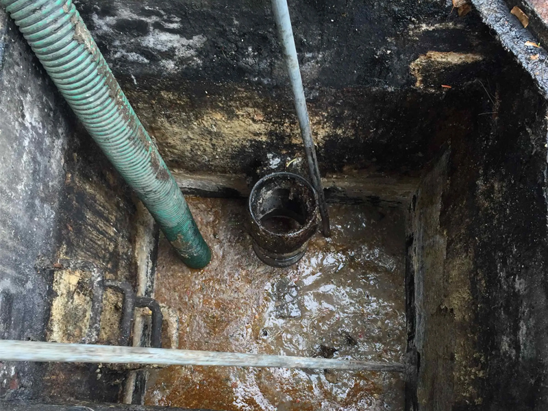 冶山隔油池清理